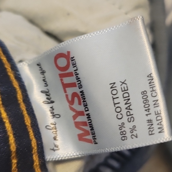 Mystiq acid washed 15 jegging jeans - Picture 4 of 4